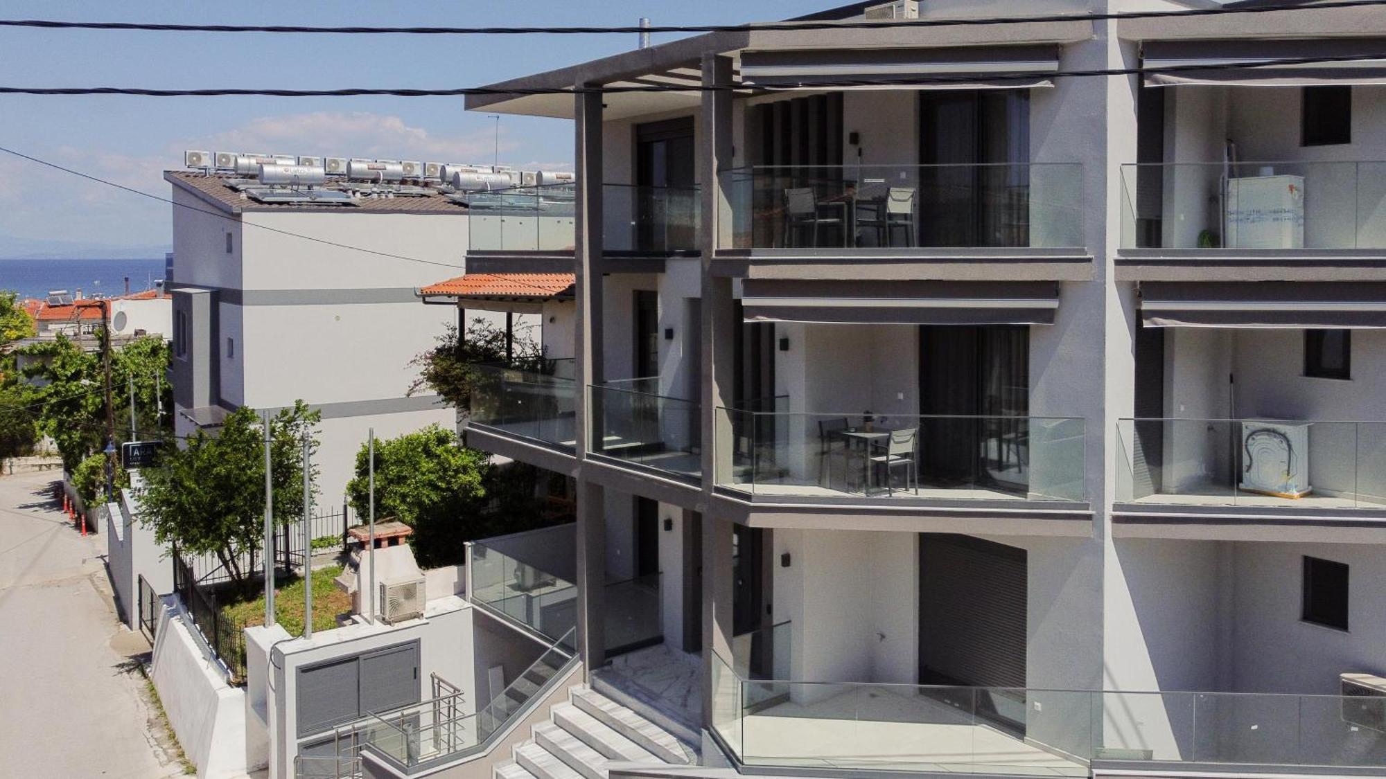Avgerinos Apartments بوليخرونو المظهر الخارجي الصورة